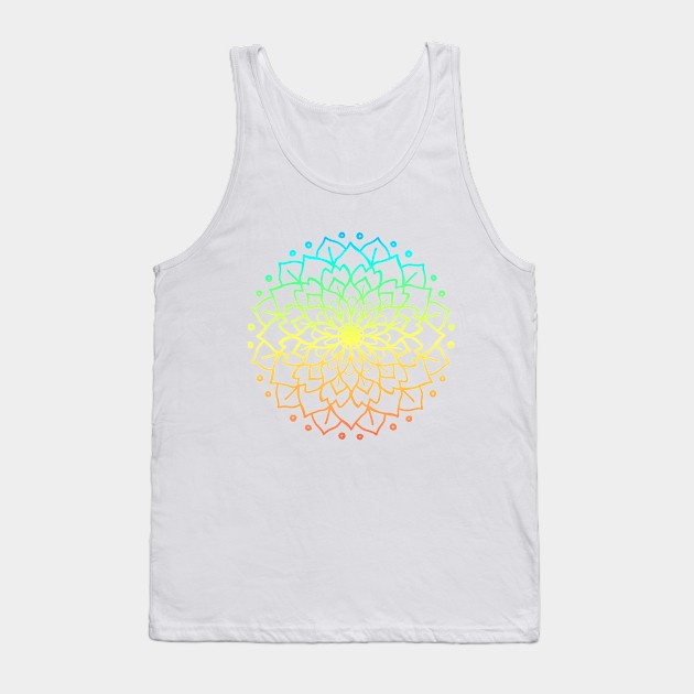 RAINBOW MANDALA Tank Top by SianPosy